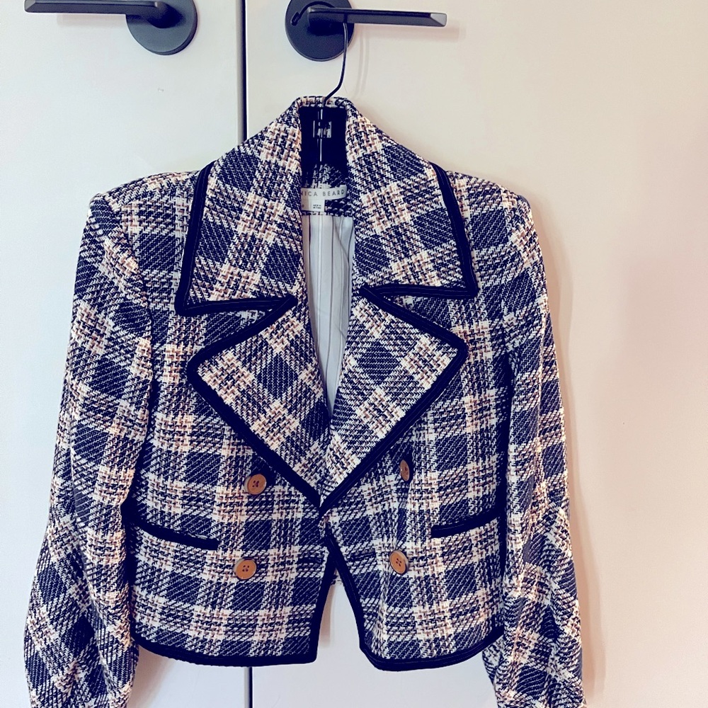 Veronica Beard Tweed Jacket size  0